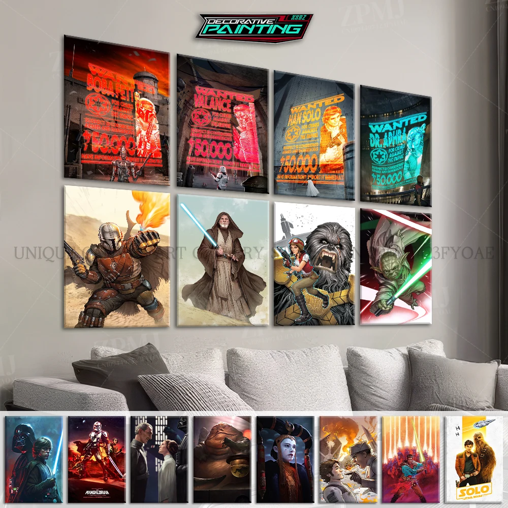 Room Canvas HD Prints Poster Star Wars Obi Wan Kenobi Wall Art Home Decoration Painting Vintage Pictures Artwork For Movie Fans
Room Canvas HD Prints Poster Star Wars Obi Wan Kenobi Wall Art Home Decoration Painting Vintage Pictures Artwork For Movie Fans