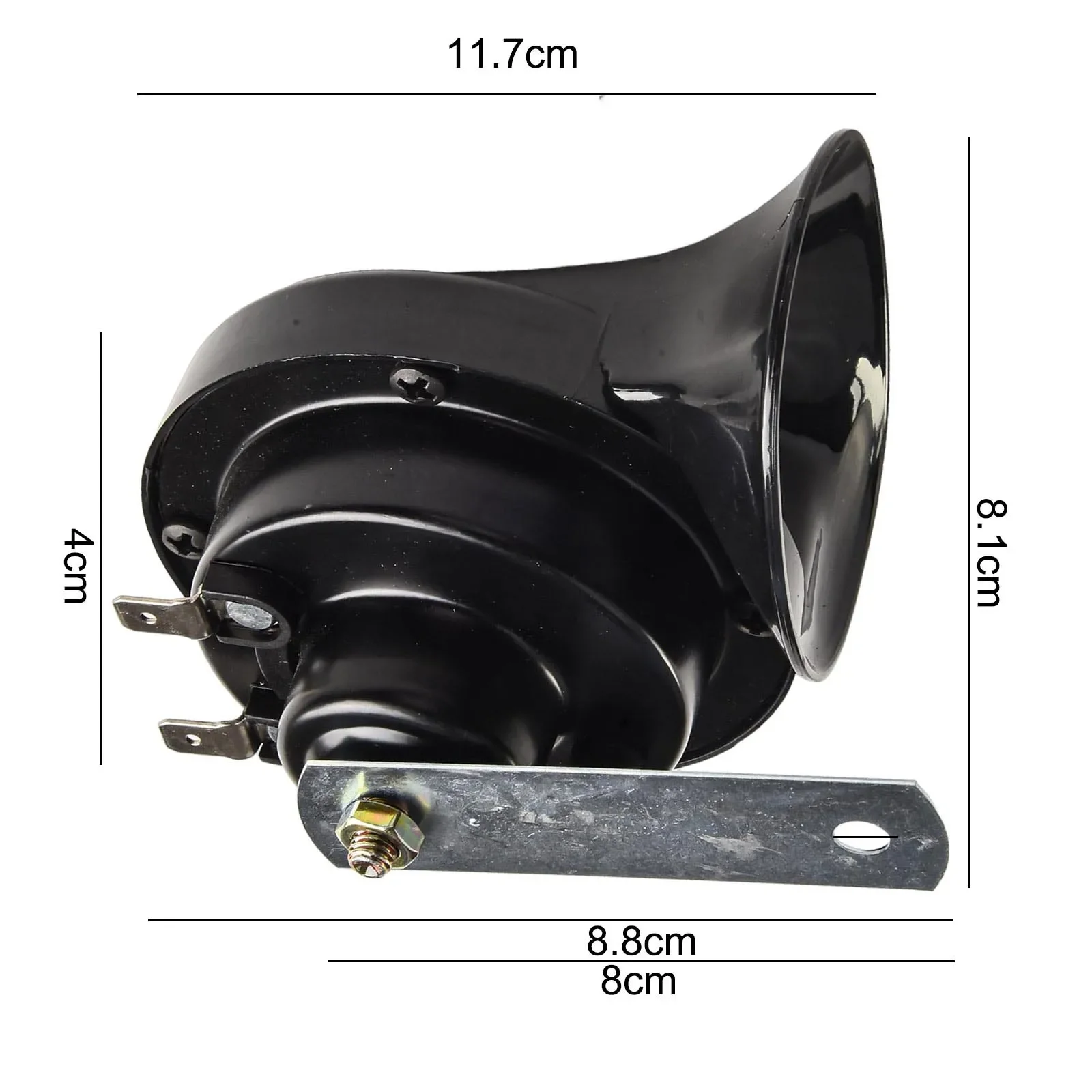 Loud Alarm Kit Electric Air Horn Boat Repair Accessories Car Easy Installation Motorcycle 12V Black 11.7x8.1cm
Loud Alarm Kit Electric Air Horn Boat Repair Accessories Car Easy Installation Motorcycle 12V Black 11.7x8.1cm
