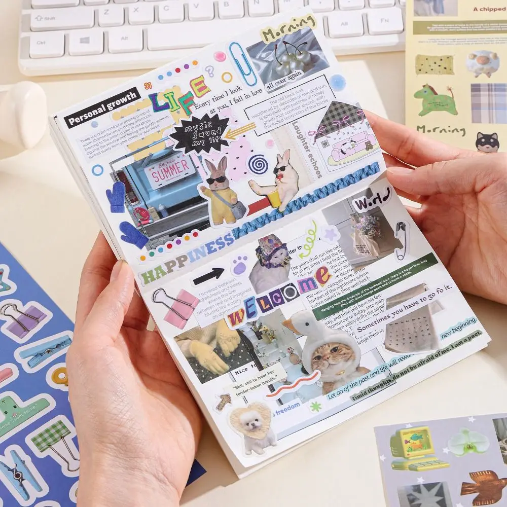 Cute 50 Sheets Sticker Book Colorful Store Series a5 Diary Sticker Gift DIY Craft Stickers Journal Decoration
Cute 50 Sheets Sticker Book Colorful Store Series a5 Diary Sticker Gift DIY Craft Stickers Journal Decoration