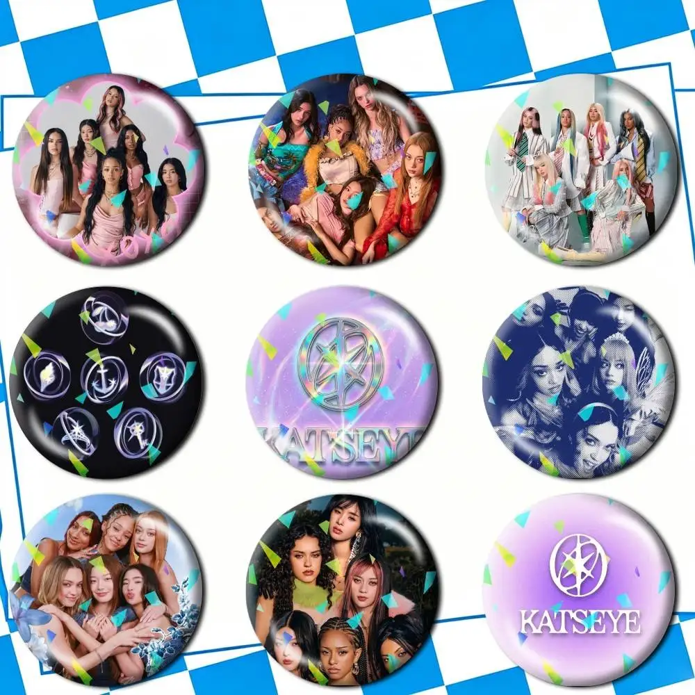 Pink K-KATSEYE-S Global Girl Group Brooches Badge Pins Backpack Hat Accessories Friend Gift Creative Accessories
Pink K-KATSEYE-S Global Girl Group Brooches Badge Pins Backpack Hat Accessories Friend Gift Creative Accessories