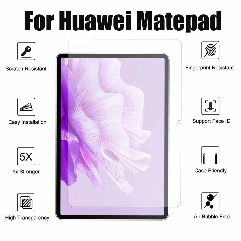 Tempered Glass For Huawei Matepad 10.4 10.8 11 2023 Screen Protector Tablet Protective Film For MateSE 11 2024 Air11 Glass Guard
Tempered Glass For Huawei Matepad 10.4 10.8 11 2023 Screen Protector Tablet Protective Film For MateSE 11 2024 Air11 Glass Guard