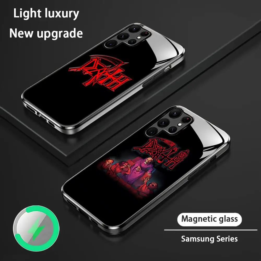 Death Band Popular Cool Phone Case For Samsung S25 S24 S23 S22 S21 S20 Plus Ultra Note20 Glass Magnetic Case
Death Band Popular Cool Phone Case For Samsung S25 S24 S23 S22 S21 S20 Plus Ultra Note20 Glass Magnetic Case