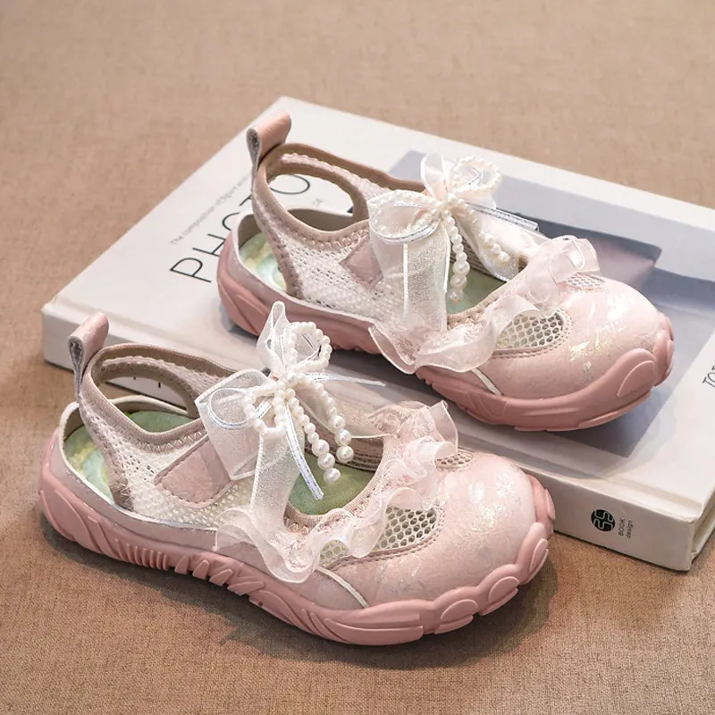 Girls Sandals Baotou 2026 Summer New Children's Bow Princess Little White Shoes Girls Mesh Sports Mesh Shoes girl shoes
Girls Sandals Baotou 2026 Summer New Children's Bow Princess Little White Shoes Girls Mesh Sports Mesh Shoes girl shoes
