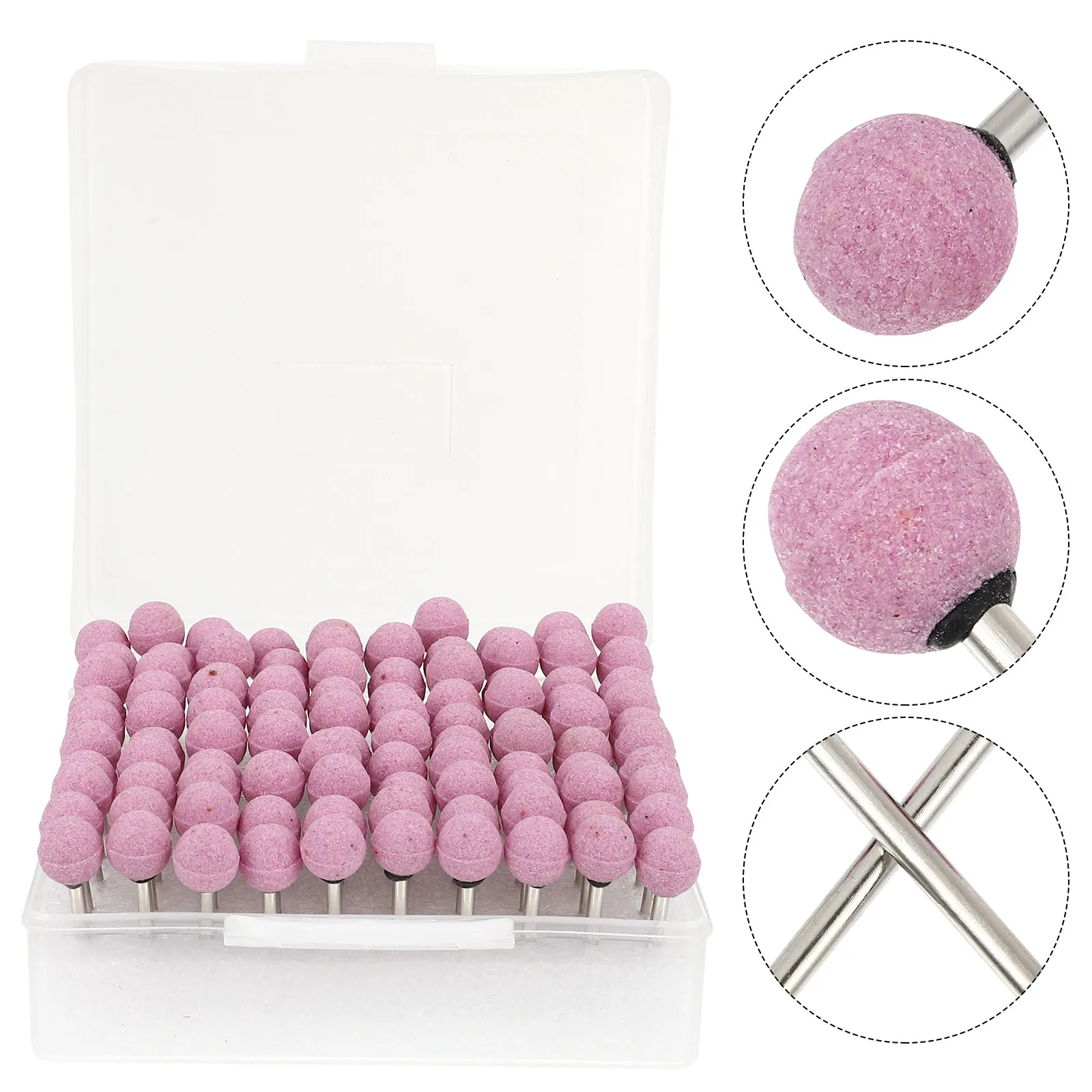 100 шт. шлифовальных головок из корунда, мини-инструменты для полировки, для удаления ржавчины, металла, сварных швов, сферические шлифовальные круги, запчасти для инструментов
100 шт. шлифовальных головок из корунда, мини-инструменты для полировки, для удаления ржавчины, металла, сварных швов, сферические шлифовальные круги, запчасти для инструментов