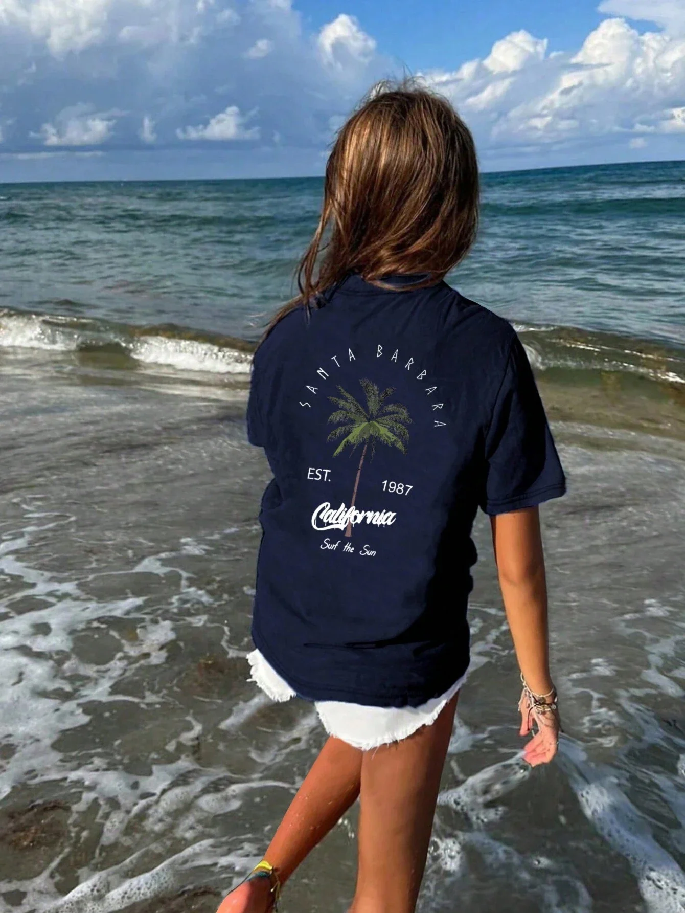 Summer Casual Palm Tree Print Round Neck Short Sleeve T-Shirt
Summer Casual Palm Tree Print Round Neck Short Sleeve T-Shirt