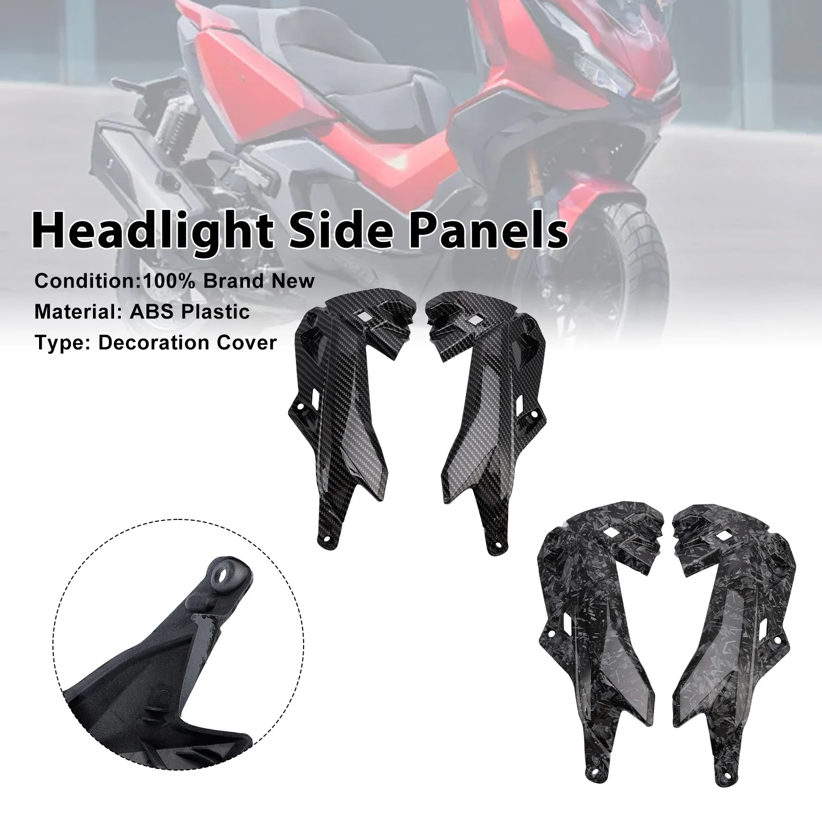 Topteng Headlight Side Panels Fairing Fit For Honda ADV 350 2022 2023 2024 2025
Topteng Headlight Side Panels Fairing Fit For Honda ADV 350 2022 2023 2024 2025