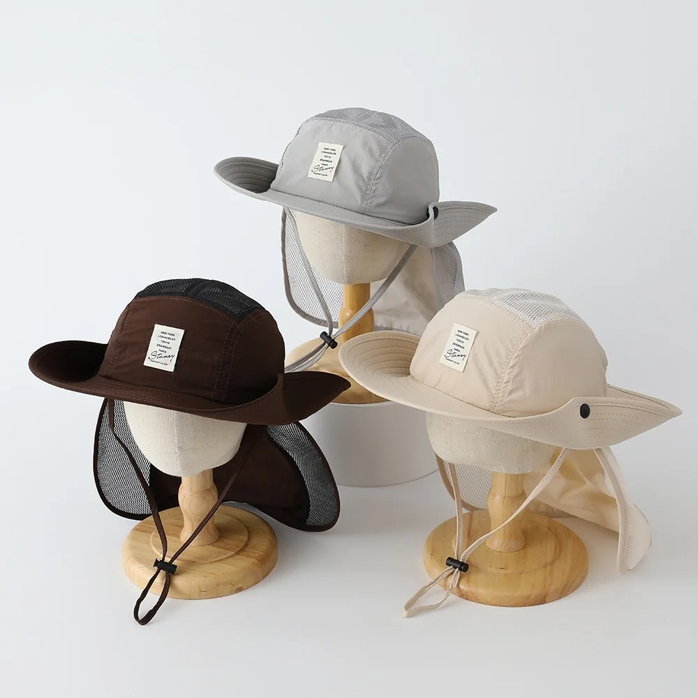 2026 Summer Children Neck Flap Sun Hat Mesh Bucket Cap Adjustable Strap for Boys Girls Outdoor Hiking Beach Sun Hat
2026 Summer Children Neck Flap Sun Hat Mesh Bucket Cap Adjustable Strap for Boys Girls Outdoor Hiking Beach Sun Hat