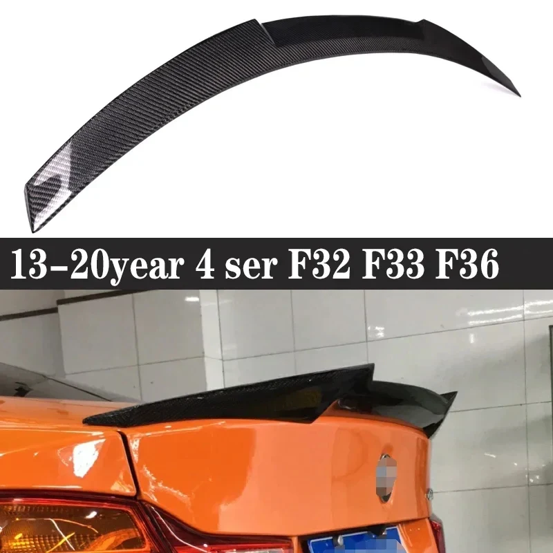 For BMW 4 Series F32 F33 F36 Carbon Fiber Spoiler Shunt Rear Tail fins Duckbill Car Wing Retrofit the rear wing Car Accessories
For BMW 4 Series F32 F33 F36 Carbon Fiber Spoiler Shunt Rear Tail fins Duckbill Car Wing Retrofit the rear wing Car Accessories