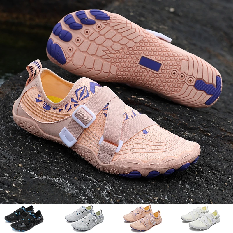 Wide-Toed Swimming Shoes Unisex Barefoot Shoes Quick-Drying Non-Slip Five-Finger Wading Shoes Yoga Fitness Water Sports Sandals
Wide-Toed Swimming Shoes Unisex Barefoot Shoes Quick-Drying Non-Slip Five-Finger Wading Shoes Yoga Fitness Water Sports Sandals