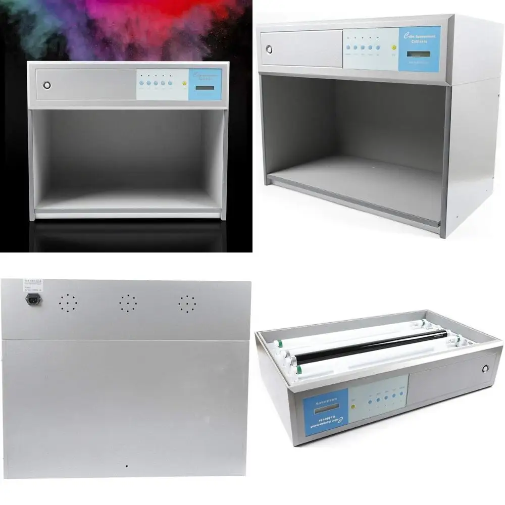 Шкаф для подбора цветов с 4 источниками света для точного анализа цветов и спектра
Шкаф для подбора цветов с 4 источниками света для точного анализа цветов и спектра