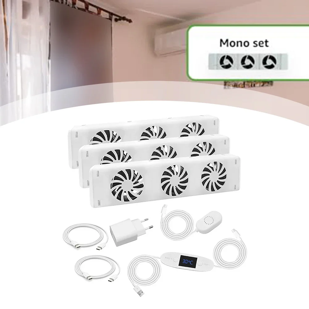 Energy Saving Fan Radiator Booster Improved Heat Distribution Increased Air Circulation Automatic Operation Winter Heating
Energy Saving Fan Radiator Booster Improved Heat Distribution Increased Air Circulation Automatic Operation Winter Heating