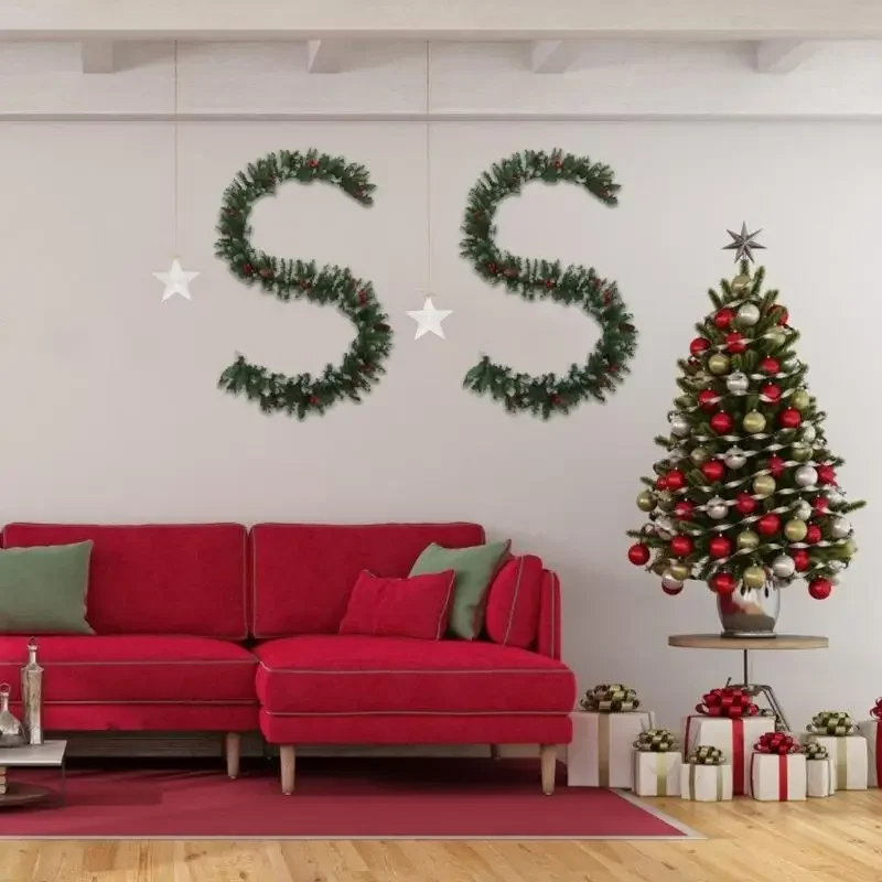 Bendable Flocking Pine Garlands Soft PVC Holiday Decors For Christmas Wedding Birthday Party Arrangements Y5GB
Bendable Flocking Pine Garlands Soft PVC Holiday Decors For Christmas Wedding Birthday Party Arrangements Y5GB