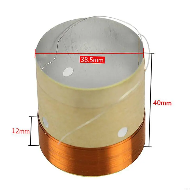 Bass Voice Coil Round Two Layers Aluminum For 38.5MM Speaker Bass Voice Coil Woofer Speaker Coil Accessories 2PCS
Bass Voice Coil Round Two Layers Aluminum For 38.5MM Speaker Bass Voice Coil Woofer Speaker Coil Accessories 2PCS