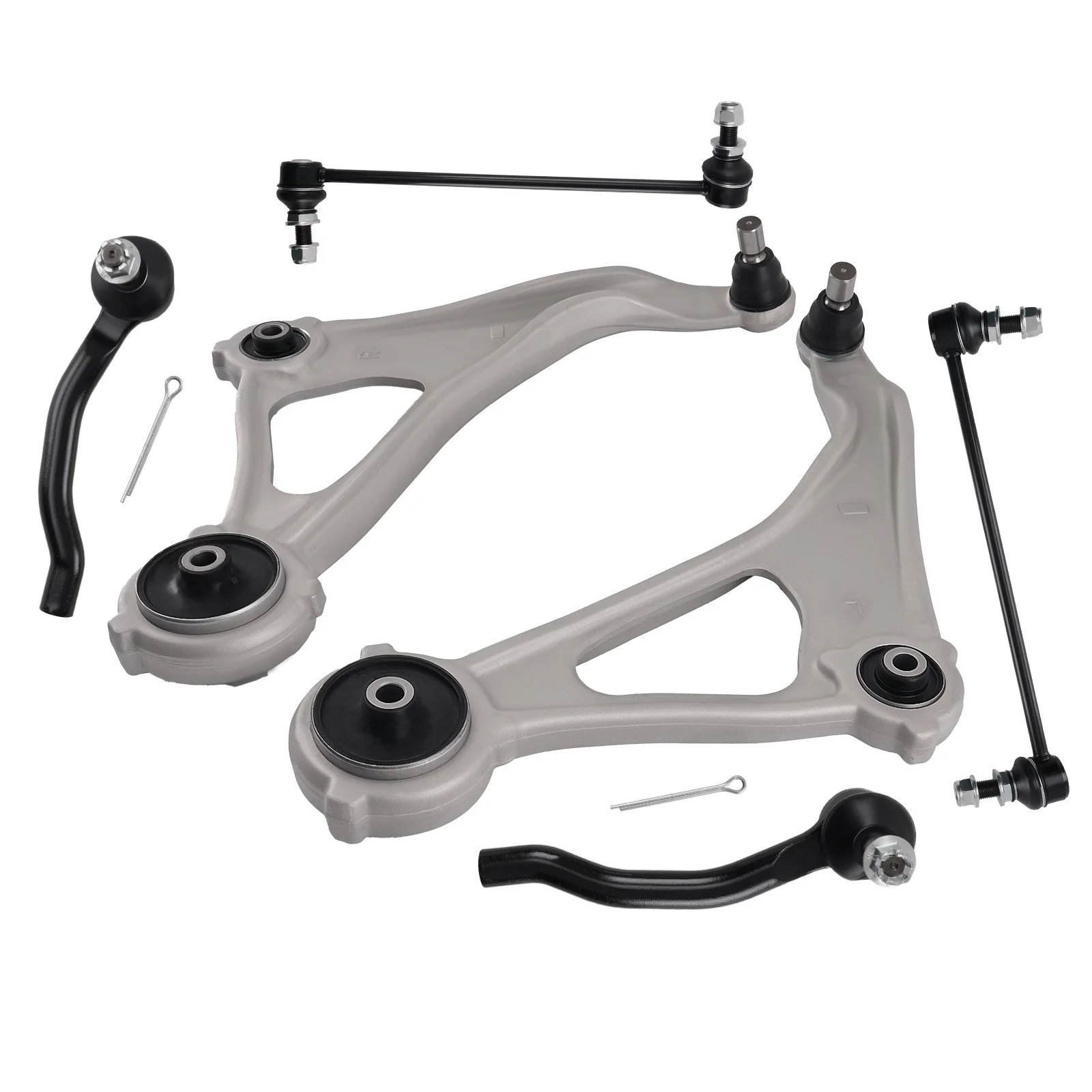 Рычаг передней подвески, стойка стабилизатора, наконечник рулевой тяги для Nissan Maxima
Рычаг передней подвески, стойка стабилизатора, наконечник рулевой тяги для Nissan Maxima