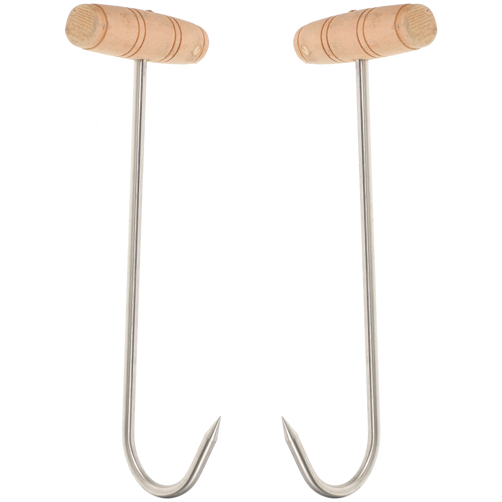 2pcs Pork Hook Stainless Steel Meat Hooks for Butchering BBQ Camping Lightweight Kitchen Storage Tools
2pcs Pork Hook Stainless Steel Meat Hooks for Butchering BBQ Camping Lightweight Kitchen Storage Tools