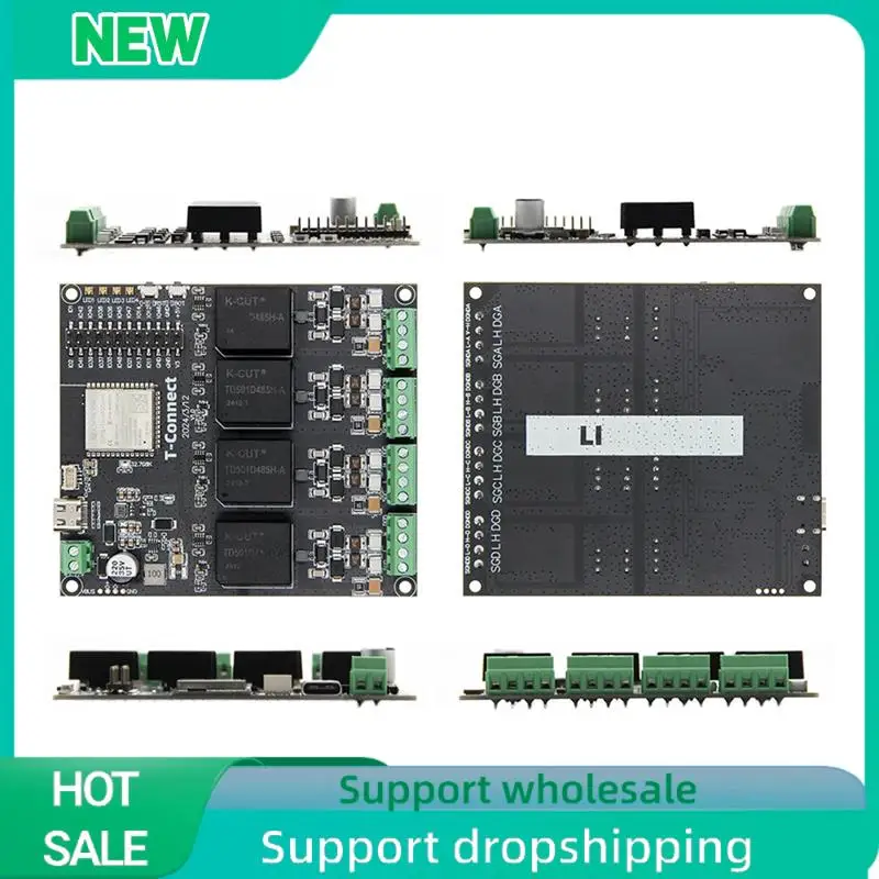 Solid T-Connect ESP32-S3 Плата разработки промышленного управления Модуль CAN Wi-Fi Bluetooth Беспроводные модули малой мощности
Solid T-Connect ESP32-S3 Плата разработки промышленного управления Модуль CAN Wi-Fi Bluetooth Беспроводные модули малой мощности