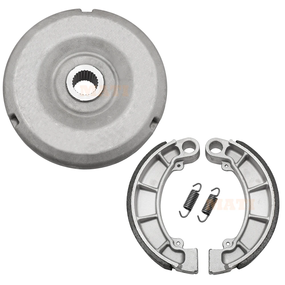 MATI Rear Brake Drum Hub & Shoes for Honda Rancher 350 Rancher 400 Foreman 400 Foreman 450 1995-2007 43620-HN5-M00 43620-HN0-A00
MATI Rear Brake Drum Hub & Shoes for Honda Rancher 350 Rancher 400 Foreman 400 Foreman 450 1995-2007 43620-HN5-M00 43620-HN0-A00