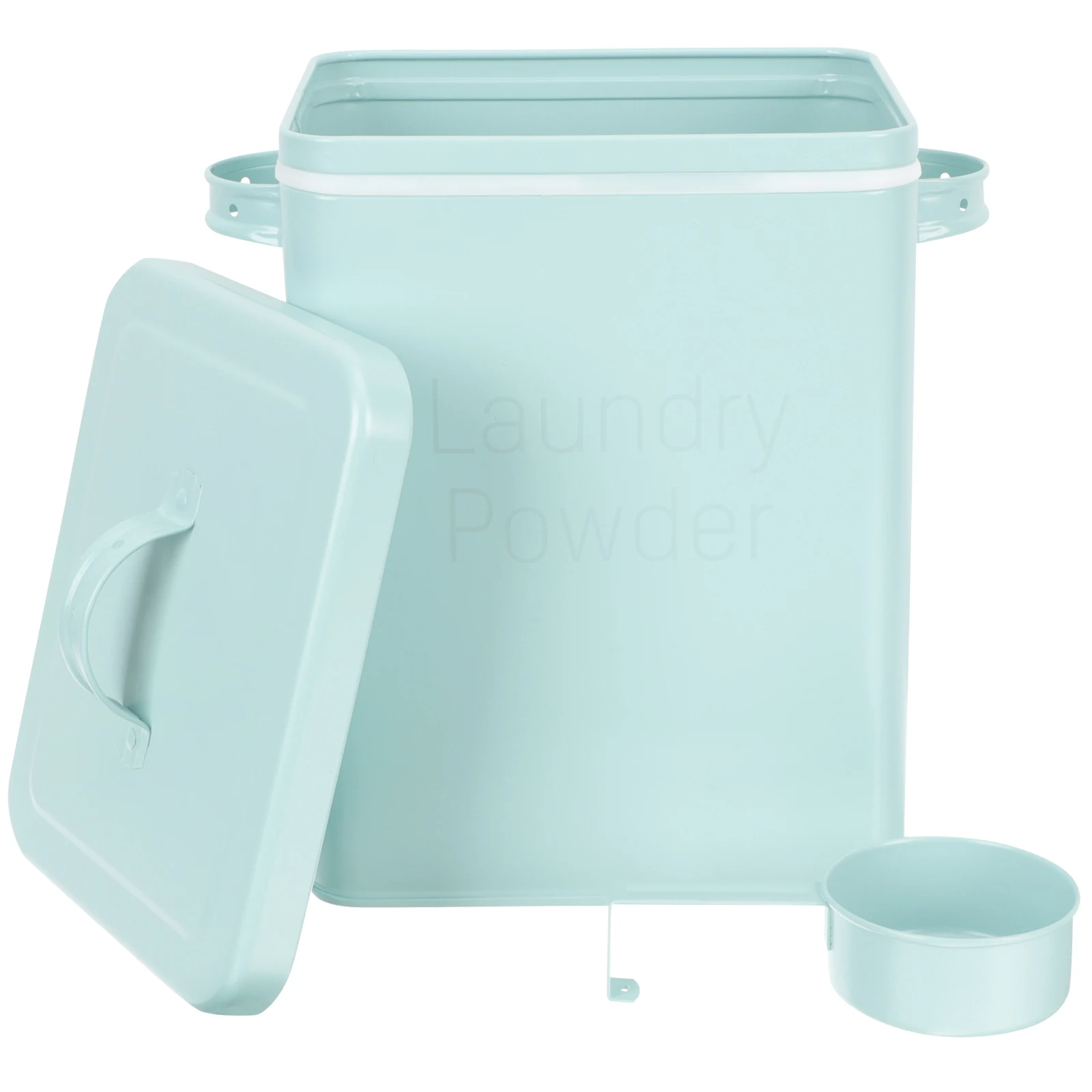 Premium Iron Laundry Powder Container Large Capacity Metal Storage Box With Scoop Durable Laundry Bin Household Organizer Bucket
Premium Iron Laundry Powder Container Large Capacity Metal Storage Box With Scoop Durable Laundry Bin Household Organizer Bucket