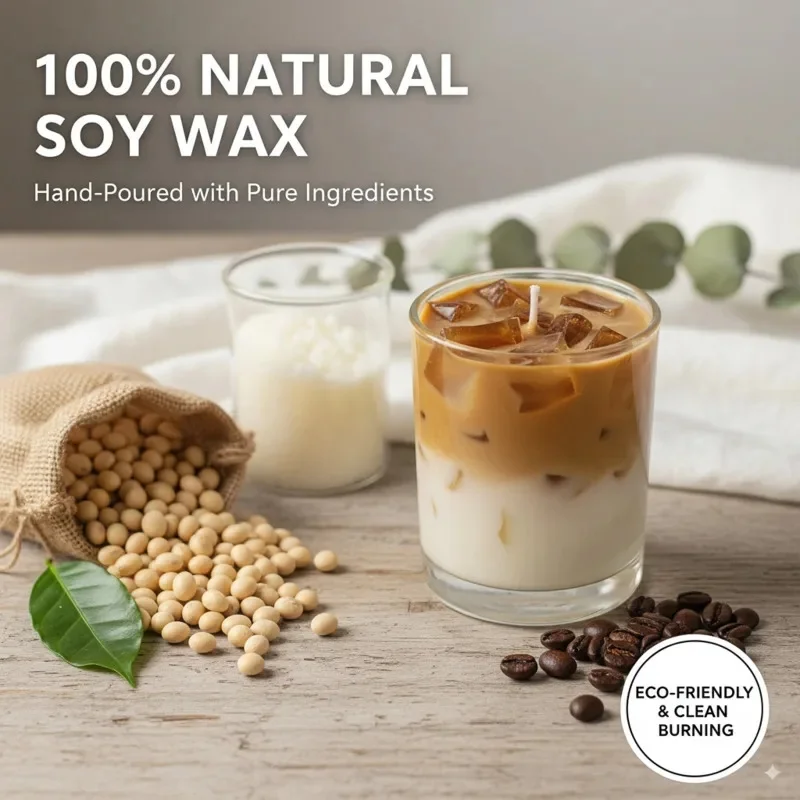 Candle Coffee Cup Creative Iced Latte Aromatherapy Gift Box Set Handmade Scented Birthday Festival Gift Home Decoration Piece 
Candle Coffee Cup Creative Iced Latte Aromatherapy Gift Box Set Handmade Scented Birthday Festival Gift Home Decoration Piece