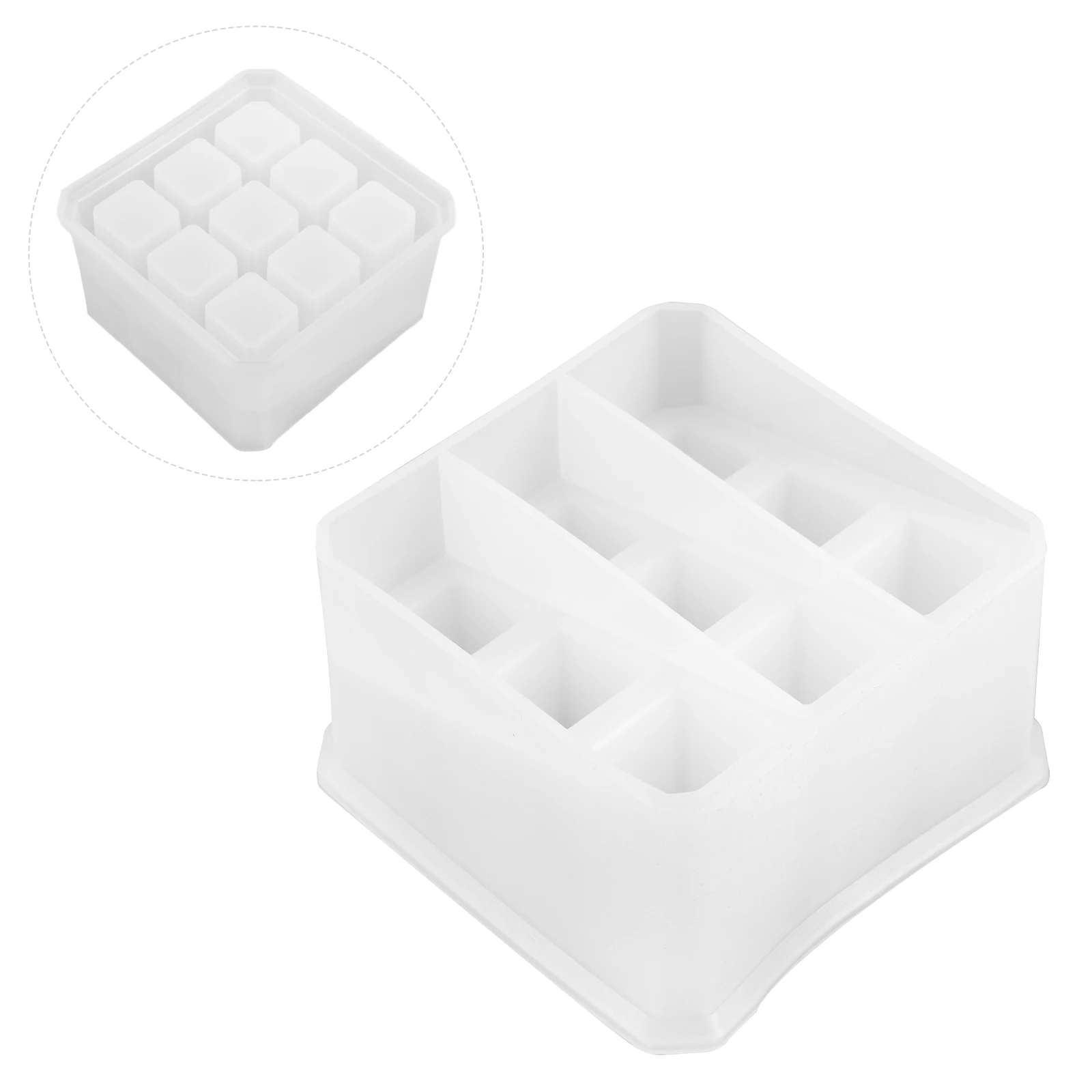 Silicone Molds Lipstick Storage Box DIY Crafts Flexible Practical Easy to Clean Jewelry Container ganizer Travel Accessories 
Silicone Molds Lipstick Storage Box DIY Crafts Flexible Practical Easy to Clean Jewelry Container ganizer Travel Accessories