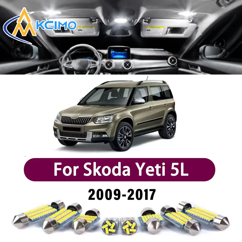 New LED Canbus Interior Reading Dome Vanity Mirror Light Kit For Skoda Yeti 5L 2009-2017 Premium Error-Free Easy Install Lights
New LED Canbus Interior Reading Dome Vanity Mirror Light Kit For Skoda Yeti 5L 2009-2017 Premium Error-Free Easy Install Lights