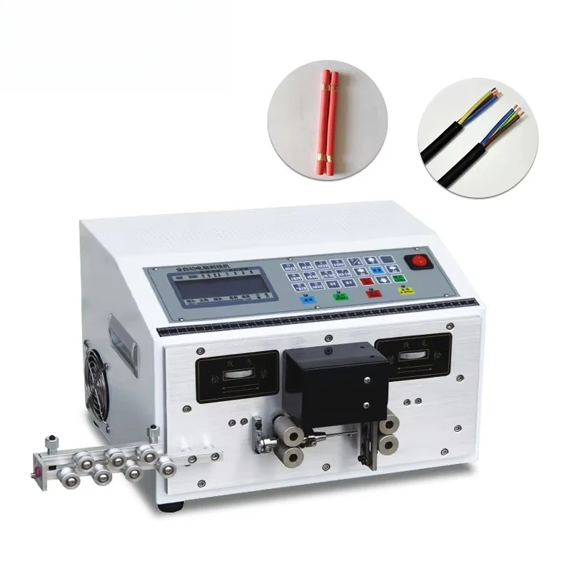 Automatic cable cutting and stripping machine Automatic stripping machine Sheathed wire - outer diameter - 0.1-6/10/12 mm
Automatic cable cutting and stripping machine Automatic stripping machine Sheathed wire - outer diameter - 0.1-6/10/12 mm