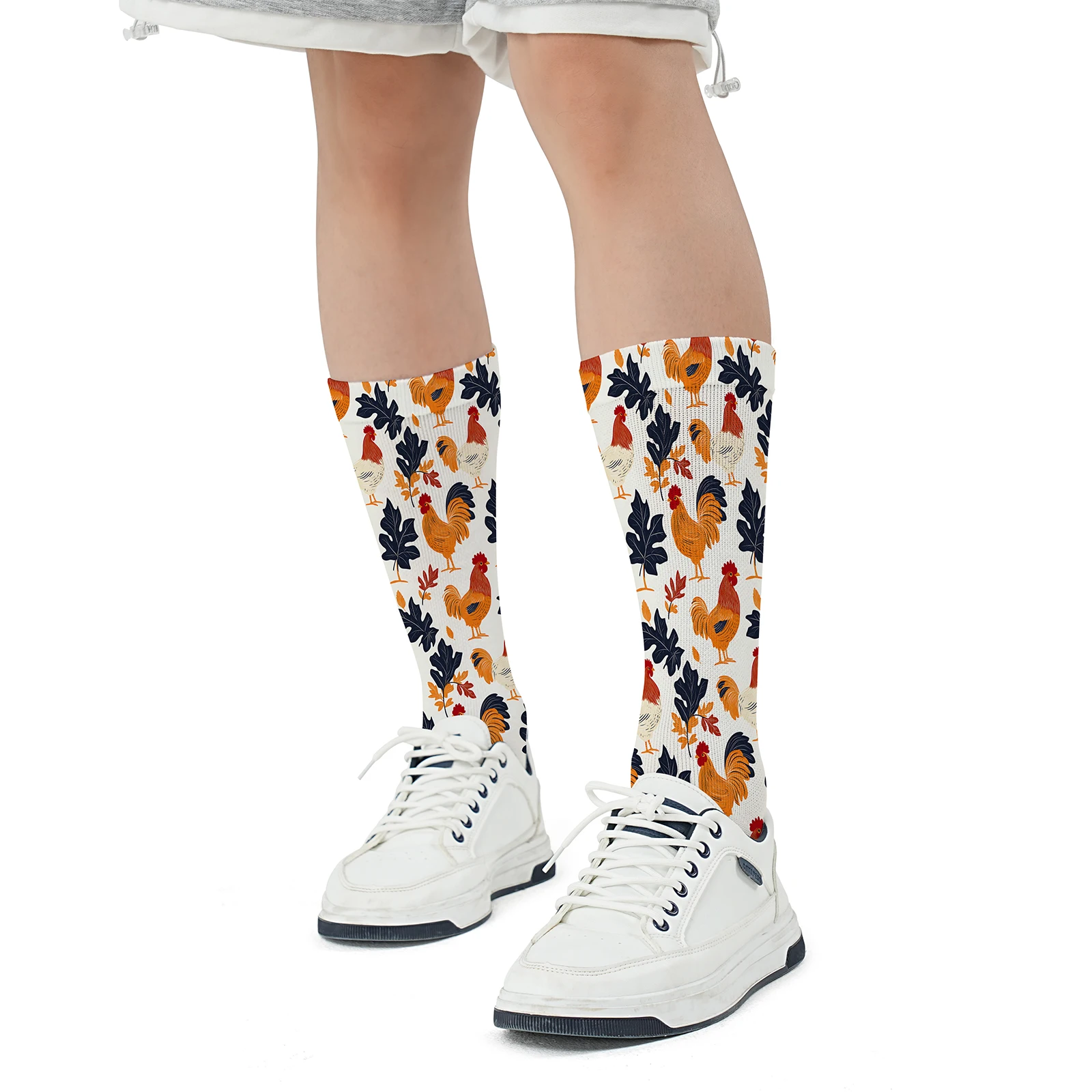 1 pair of Rooster Mosaic print personality mid-tube sports fashion five-finger socks holiday birthday party comfort deodorant
1 pair of Rooster Mosaic print personality mid-tube sports fashion five-finger socks holiday birthday party comfort deodorant