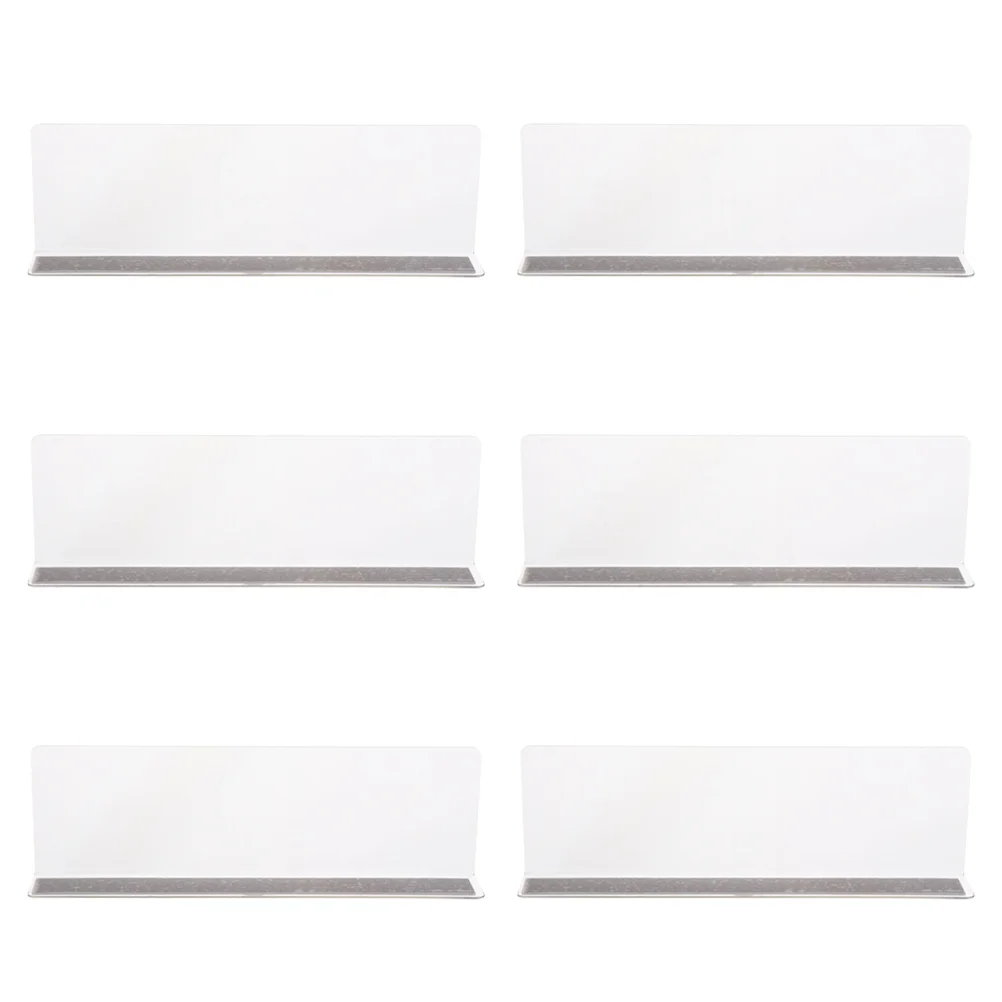 Shelf Divider Clear Dividers Separator Supermarket Magnetic Shop with Side Clapboard Wallet
Shelf Divider Clear Dividers Separator Supermarket Magnetic Shop with Side Clapboard Wallet