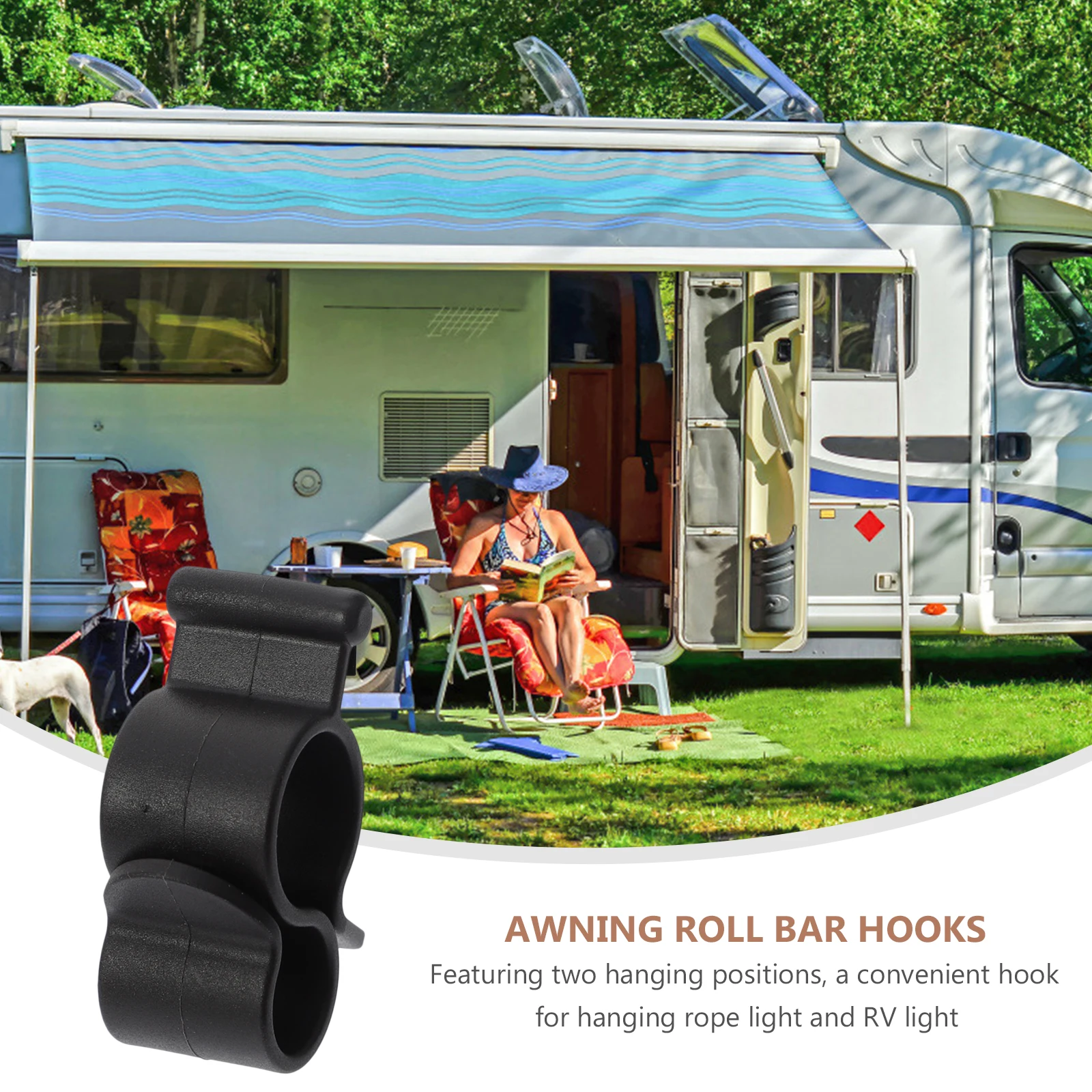 4pcs Sunshade Clasp ABS Durable Weather Resistant Hanging Outdoor Rope Roller Channels RV Awning Lights Hook Clips Caravan
4pcs Sunshade Clasp ABS Durable Weather Resistant Hanging Outdoor Rope Roller Channels RV Awning Lights Hook Clips Caravan