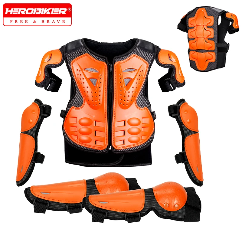 Kids Motorcycle Armor Vest Protection Children Motocross Body Armor Protection Gears Riding Knee pads Moto Biker Full Armor
Kids Motorcycle Armor Vest Protection Children Motocross Body Armor Protection Gears Riding Knee pads Moto Biker Full Armor