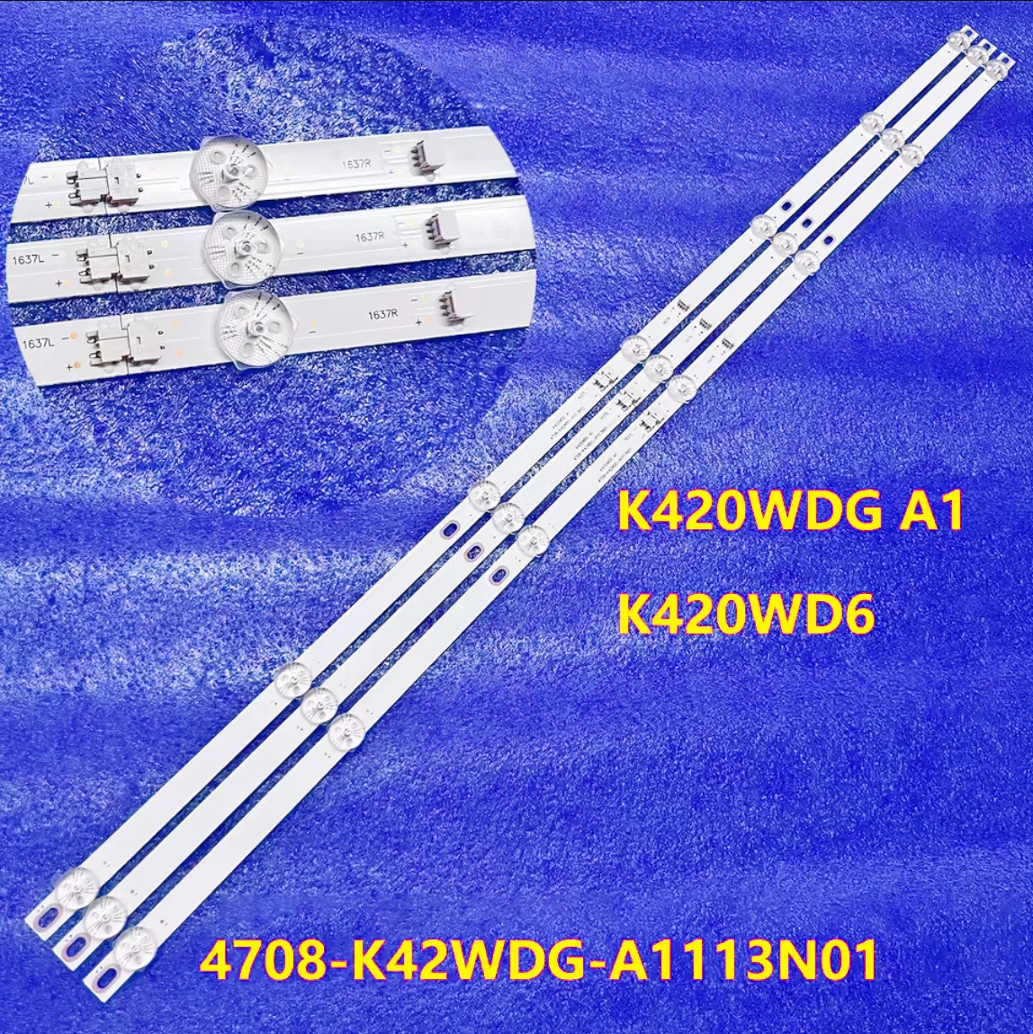 Светодиодная подсветка для NGFB4209X YE-42020GG4 42BSE7501 42BSE6501 HKP42SN2 BS42F2242NEB LT-42KB327 K420WDG A1 4708-K42WDG-A1113N01
Светодиодная подсветка для NGFB4209X YE-42020GG4 42BSE7501 42BSE6501 HKP42SN2 BS42F2242NEB LT-42KB327 K420WDG A1 4708-K42WDG-A1113N01