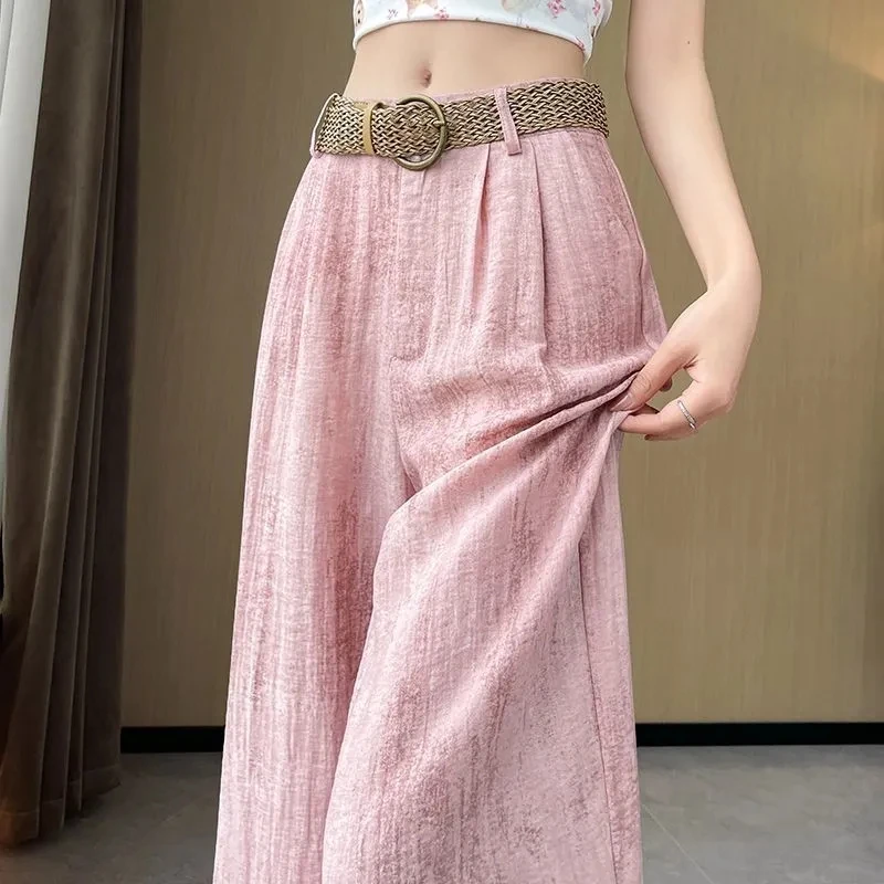 Ink Tie Dye Suit Wide Leg Pants For Women In Summer 2024, Thin Design, Hanging Straight Leg Mop Pants, Long Pants
Ink Tie Dye Suit Wide Leg Pants For Women In Summer 2024, Thin Design, Hanging Straight Leg Mop Pants, Long Pants