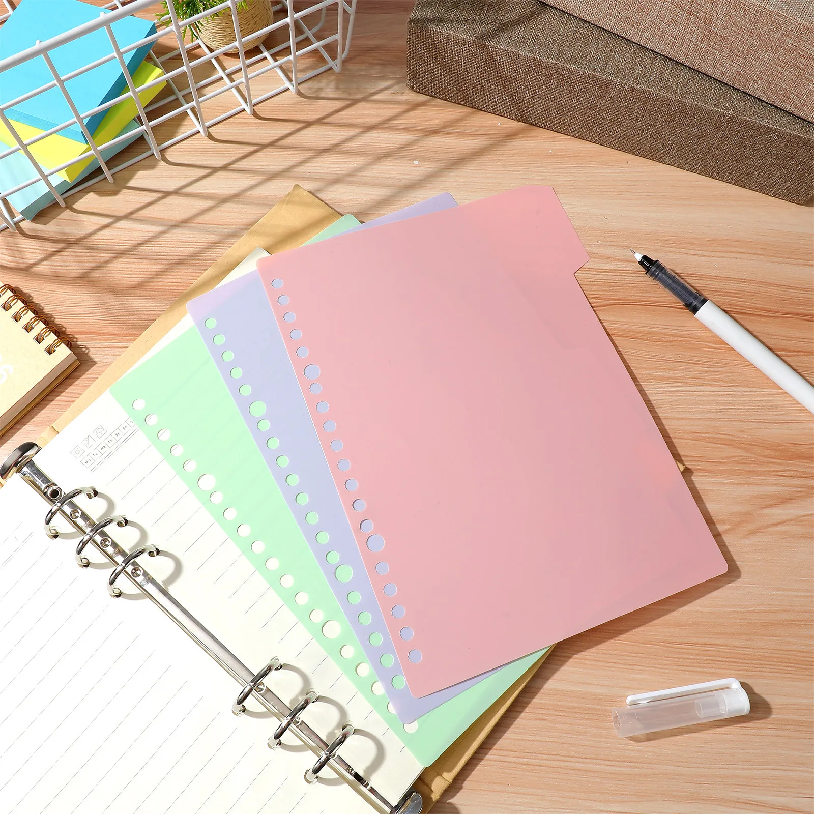4Pcs PP Binder Dividers Pastel Tabs for Organizing Notes Documents School Office Multi Subject Folder Pink Folder Pockets
4Pcs PP Binder Dividers Pastel Tabs for Organizing Notes Documents School Office Multi Subject Folder Pink Folder Pockets
