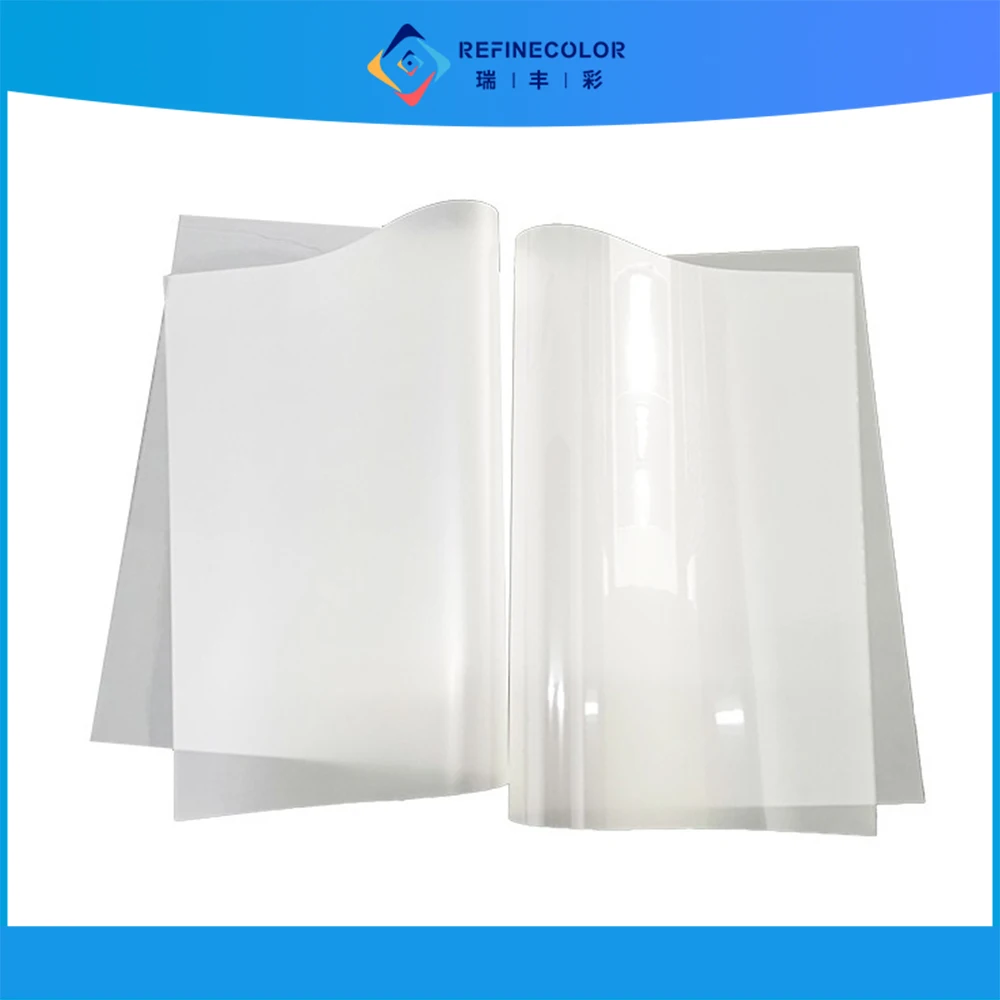 Refinecolor A4 100 Sheets Instant Peel DTF White Ink Transfer Film Easy Peel Heat Transfer Film For Clothing Printing
Refinecolor A4 100 Sheets Instant Peel DTF White Ink Transfer Film Easy Peel Heat Transfer Film For Clothing Printing