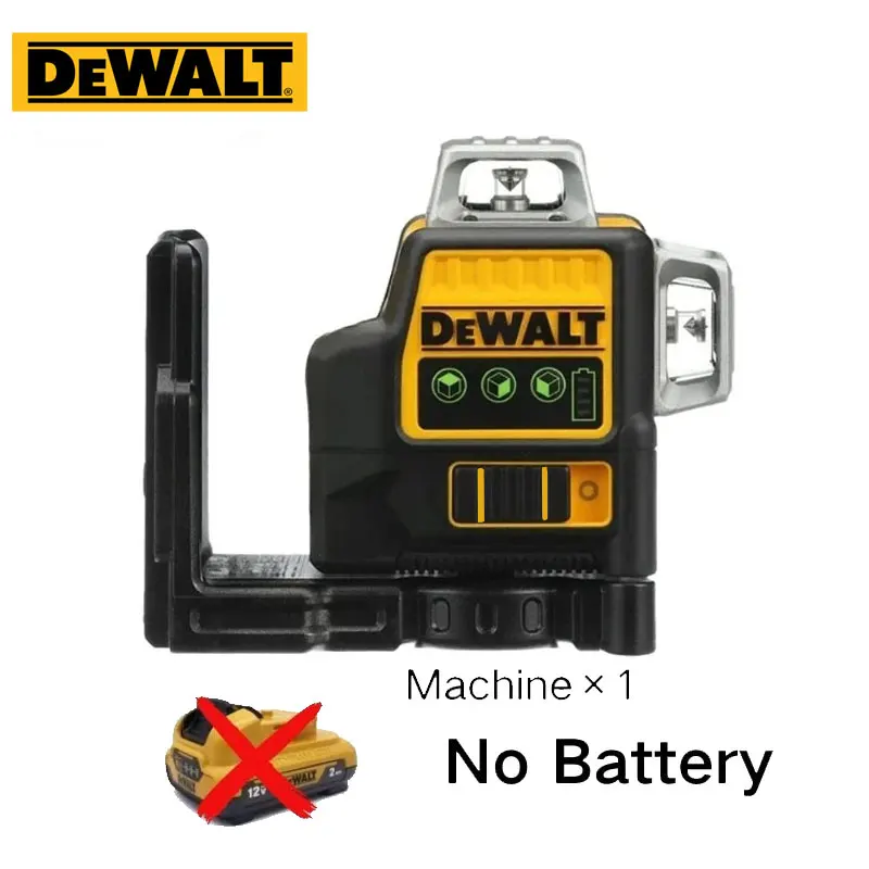 DEWALT 12V 12 Line Laser Level 5 Sides*360 Degree Horizontal Green Light Tool Professional Laser Level DW089LG
DEWALT 12V 12 Line Laser Level 5 Sides*360 Degree Horizontal Green Light Tool Professional Laser Level DW089LG