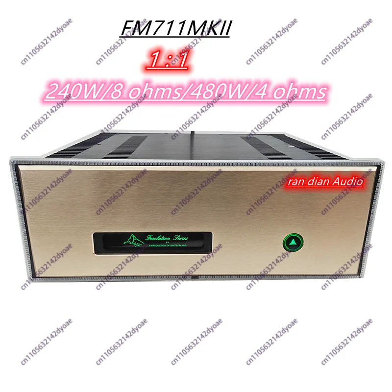 Reference FM711MKII Original Circuit , HIFI Power Amplifier Board, Post Power Amplifier 240W/8Ω/480W/4Ω
Reference FM711MKII Original Circuit , HIFI Power Amplifier Board, Post Power Amplifier 240W/8Ω/480W/4Ω