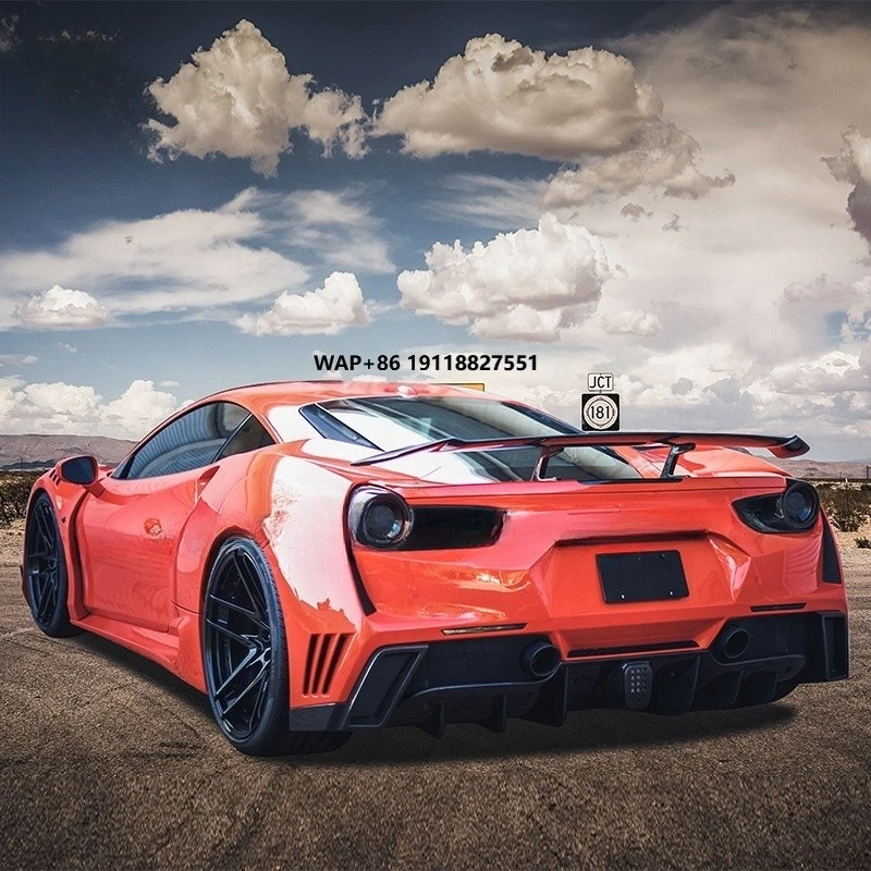Factory Price Upgrde to Novi Style Custom Carbon Fiber Car Rear Racing Wing Spoiler for 488
Factory Price Upgrde to Novi Style Custom Carbon Fiber Car Rear Racing Wing Spoiler for 488