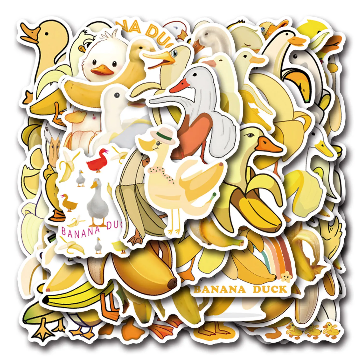10/30/55PCS Cute Banana Ducks Graffiti Stickers Funny Cartoon Creative Decal DIY Luggage Phone Guitar Cup Scrapbook Kid Toys
10/30/55PCS Cute Banana Ducks Graffiti Stickers Funny Cartoon Creative Decal DIY Luggage Phone Guitar Cup Scrapbook Kid Toys