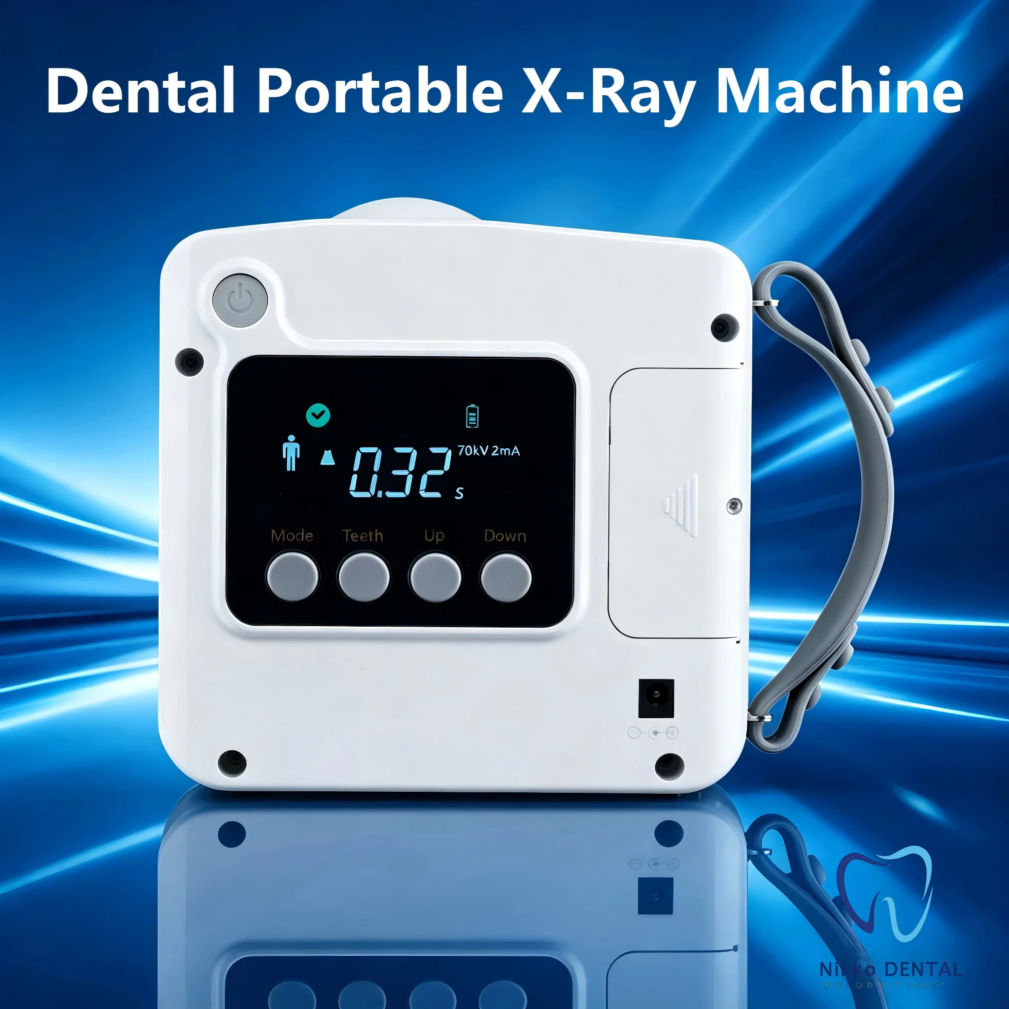 Portable DC X-Ray Dental Digital Radiography X-Ray Machine Dental X-Ray unit Intraoral Digital X ray Sensor Rvg Imaging system
Portable DC X-Ray Dental Digital Radiography X-Ray Machine Dental X-Ray unit Intraoral Digital X ray Sensor Rvg Imaging system