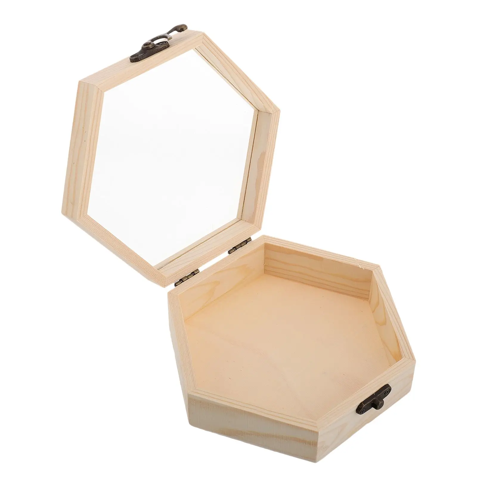 Hexagonal Glass Wooden Box Pine Wood Craft Vintage Storage Jewelry Display Dry Flower Diy Wooden Craft Boxes Container
Hexagonal Glass Wooden Box Pine Wood Craft Vintage Storage Jewelry Display Dry Flower Diy Wooden Craft Boxes Container