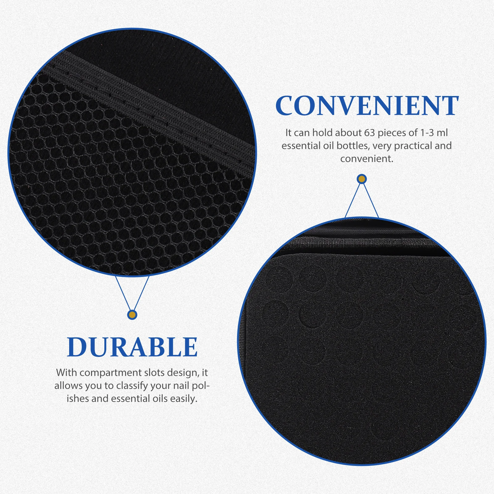 Essential Oil Bottle Storage Box Bag Carrying Case Travel Container Polyester and Organization
Essential Oil Bottle Storage Box Bag Carrying Case Travel Container Polyester and Organization