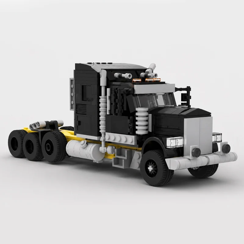 City Car Model MOC Building Bricks American Heavy-Duty Tractor Truck Modular Technology Children Holiday Gifts Assemble Toy Suit
City Car Model MOC Building Bricks American Heavy-Duty Tractor Truck Modular Technology Children Holiday Gifts Assemble Toy Suit