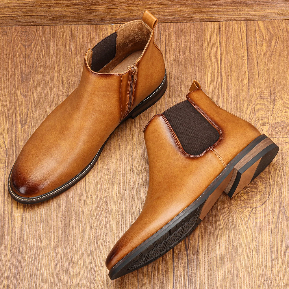 Ankle Boots Brand Retro Comfortable Casual Fashion 2026 Boots Leather
Ankle Boots Brand Retro Comfortable Casual Fashion 2026 Boots Leather