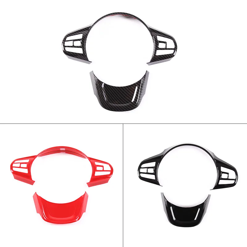 ABS Carbon Fiber/Black/Red Car Steering Wheel Decorative Frame cover Sticker For Toyota GR Supra MK5 A90 2019-22 Car Accessories
ABS Carbon Fiber/Black/Red Car Steering Wheel Decorative Frame cover Sticker For Toyota GR Supra MK5 A90 2019-22 Car Accessories