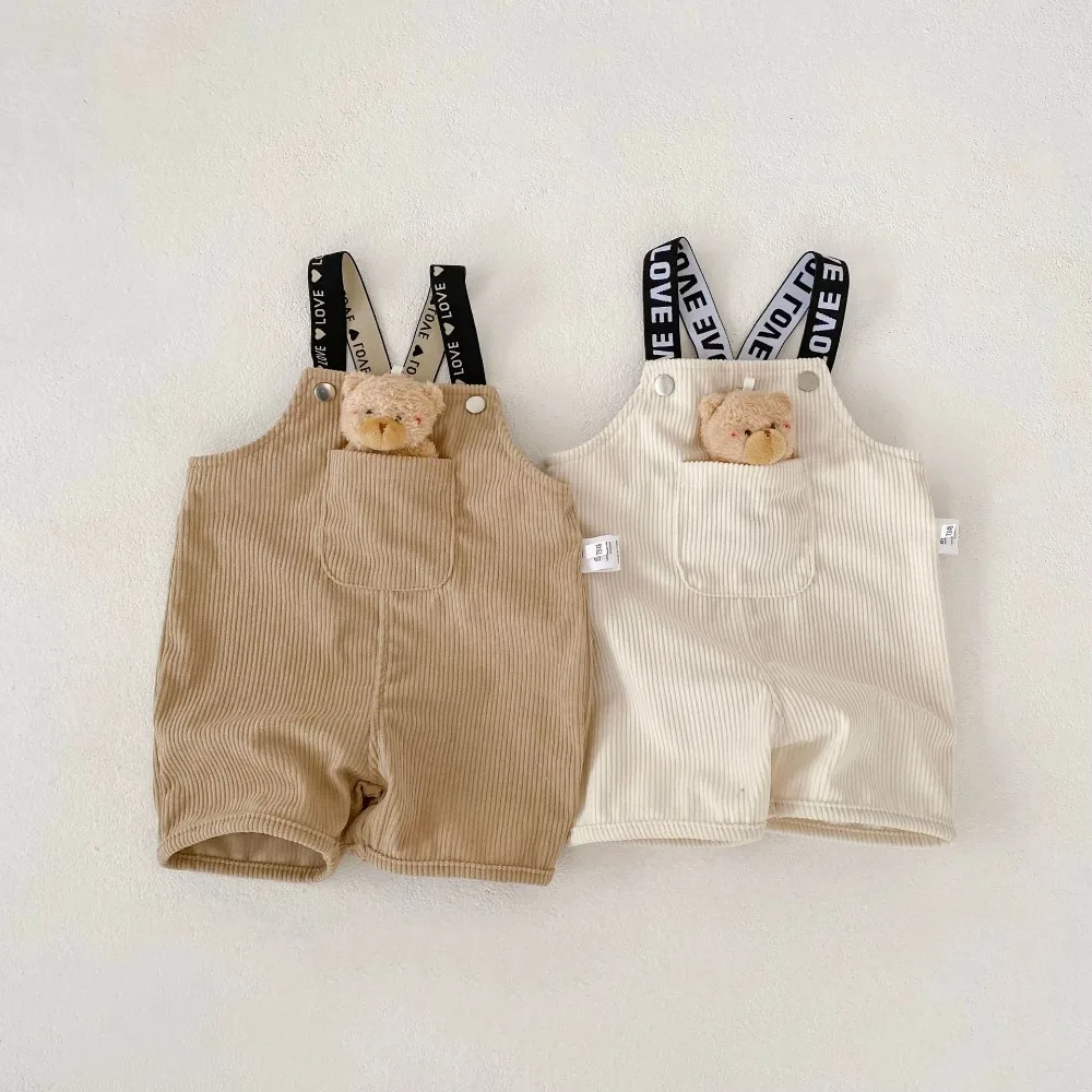 2026 Summer Children Boy Girl Overalls 0-4Years Toddler Kids Solid Color Cartoon Bear Jumpsuit Outfits Casual Clothes
2026 Summer Children Boy Girl Overalls 0-4Years Toddler Kids Solid Color Cartoon Bear Jumpsuit Outfits Casual Clothes