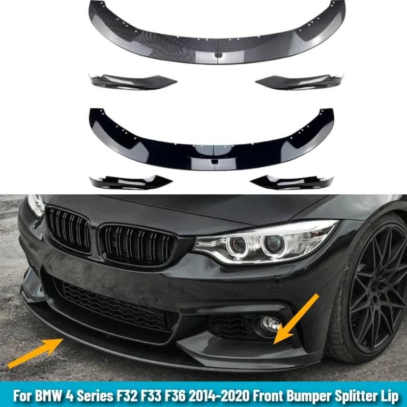 For BMW 4 Series F32 F33 F36 2014-2020 Front Bumper Splitter Lip Front Wrap Corner Kit Car Exterior Modification Accessories
For BMW 4 Series F32 F33 F36 2014-2020 Front Bumper Splitter Lip Front Wrap Corner Kit Car Exterior Modification Accessories