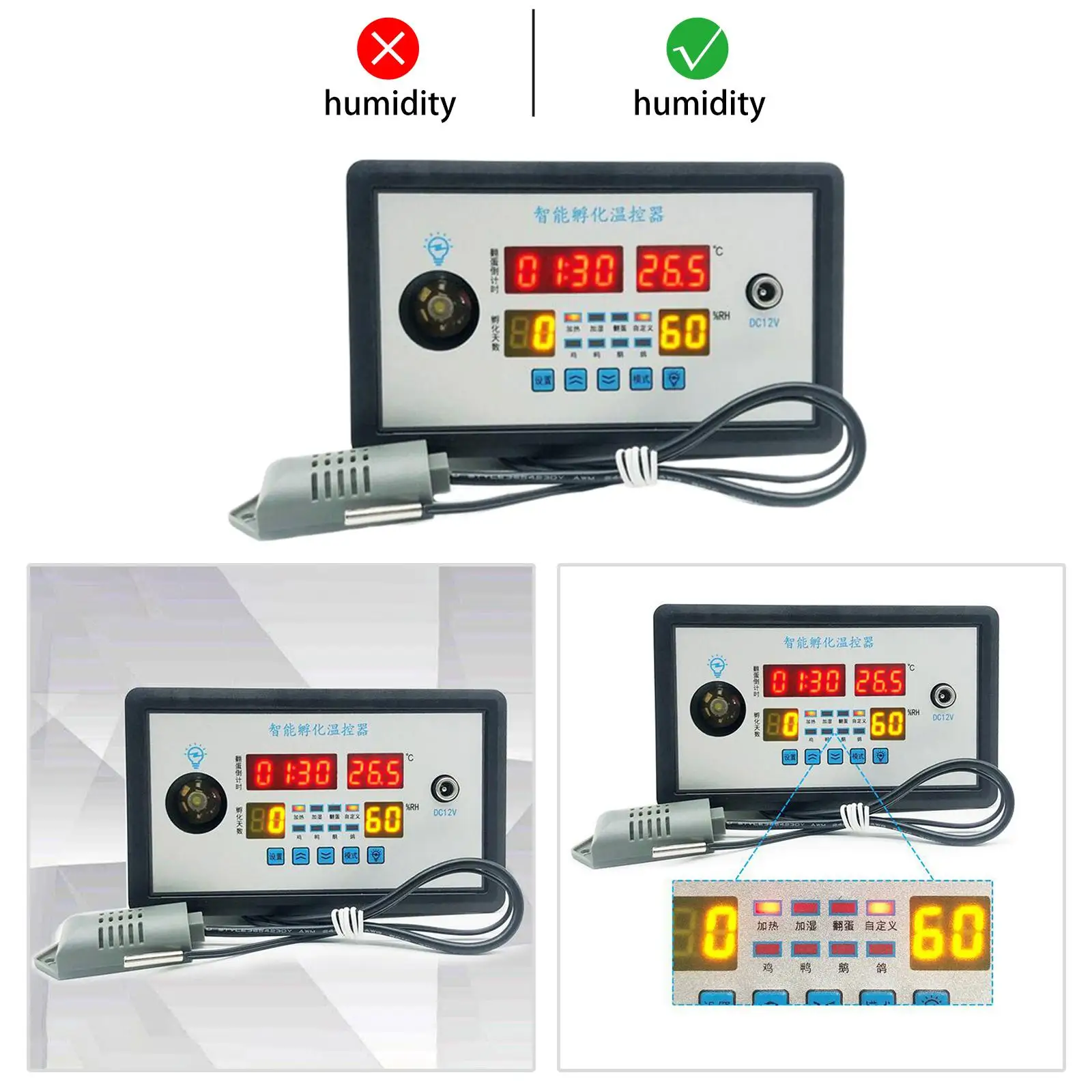 Automatic Incubator Management System Controller for Birds Eggs
Automatic Incubator Management System Controller for Birds Eggs