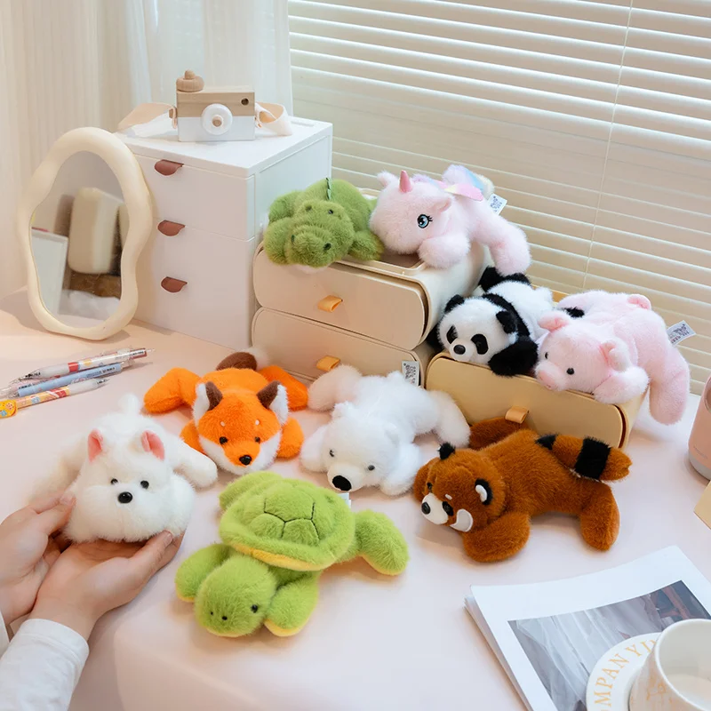 18cm Lying Cartoon Animal Plush Toy Stuffed Panda Bear Grey Cat Polar Bear Raccoon Turtle Small Plushie Birthday Gift
18cm Lying Cartoon Animal Plush Toy Stuffed Panda Bear Grey Cat Polar Bear Raccoon Turtle Small Plushie Birthday Gift