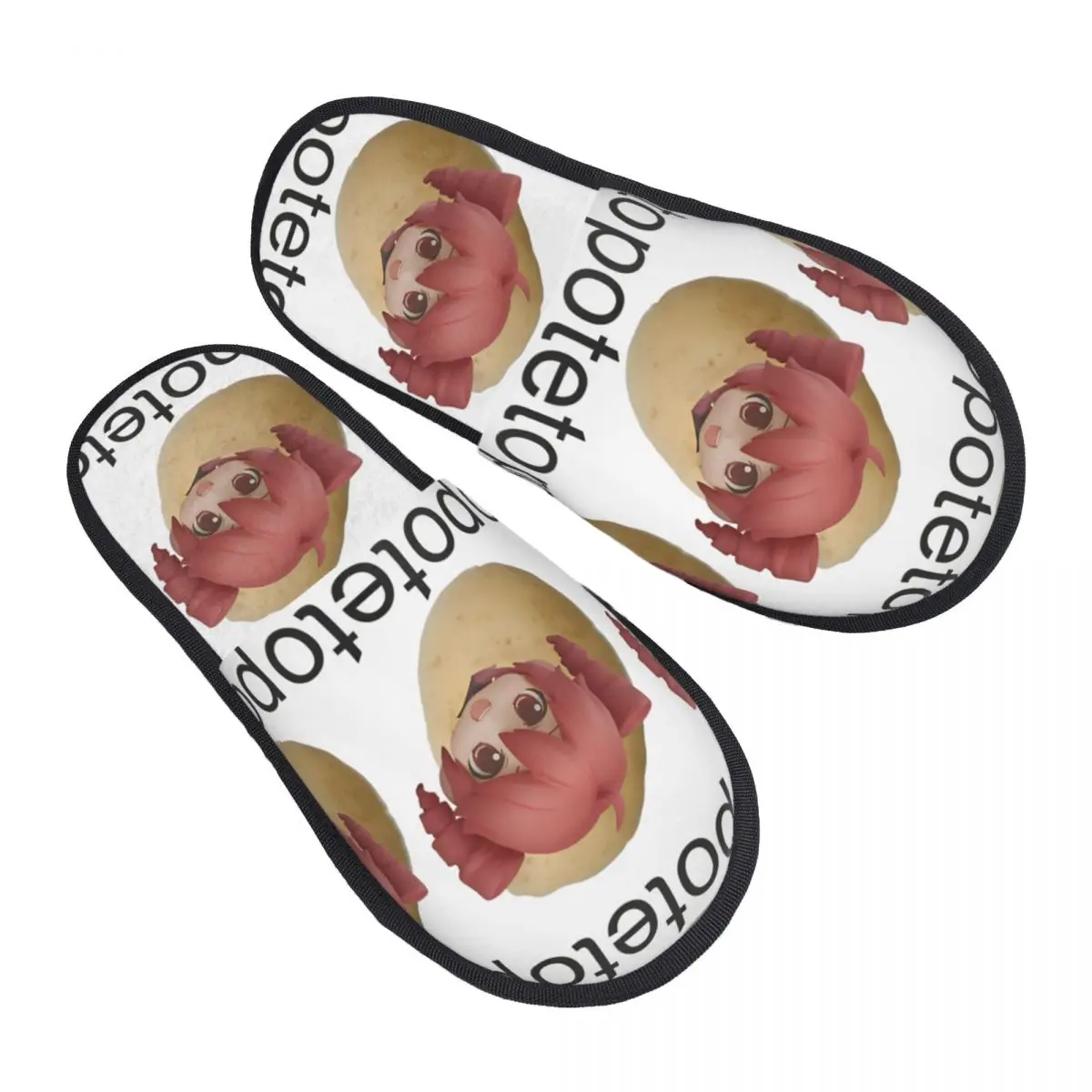 Winter Furry Slippers Kasane Teto Cute Accessories Household Fur Slippers Slides Bedroom Poteto Meme Soft Non-slip Slides
Winter Furry Slippers Kasane Teto Cute Accessories Household Fur Slippers Slides Bedroom Poteto Meme Soft Non-slip Slides