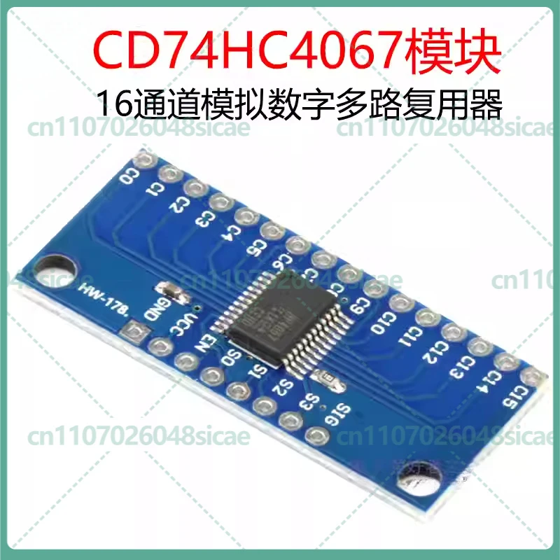10-50 шт. модулей CD74HC4067, 16-канальный аналогово-цифровой мультиплексор, высокоскоростная логическая коммутационная плата IC
10-50 шт. модулей CD74HC4067, 16-канальный аналогово-цифровой мультиплексор, высокоскоростная логическая коммутационная плата IC